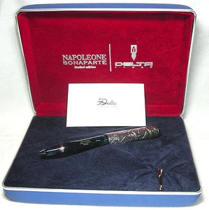 Bolígrafo Delta Napoleon Edición Limitada en Azul 390/808 Nuevo en Caja Producto - Imagen 1 de 9