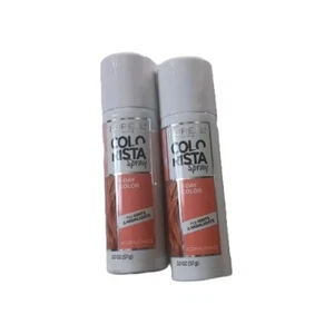 2 Bottles L'Oreal ColoRista 1-Day Color Temporary #50 Coral Pink A28 - Picture 1 of 3