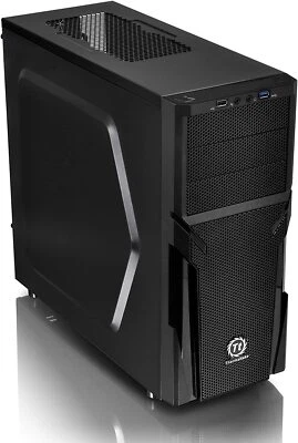 Thermaltake - CA-1B2-00M1NN-00 - Versa H21 3/0/ 3 USB Mid Tower Case - Black - Image 1 of 4