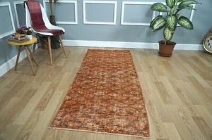 Oriental wool Runner, Vintage Runner, Turkish Rug Carpet, 2.69x6.86 ft. H-2299 - Picture 1 of 10