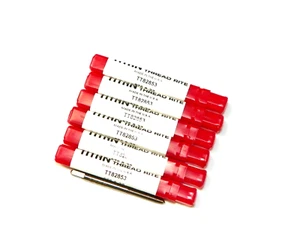 6pc) 8-32 H7 THREAD FORM PLUG TAP TITAN USA TT82853 TT21 - Picture 1 of 3