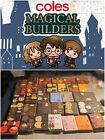 Coles Magical Builders Harry Potter Collectables  Sealed Pack FREE SHIPPING SET