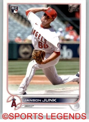 2022 Topps MLB #594 Janson Junk - Image 1 of 2