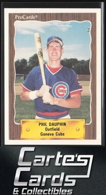 Phil Dauphin 1990 ProCards #3036 Geneva Cubs - Image 1 of 2