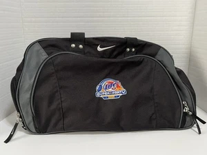 Nike Black Duffel Bag Miller Lite Super Party Super Bowl Football 2008 Rare - Picture 1 of 7
