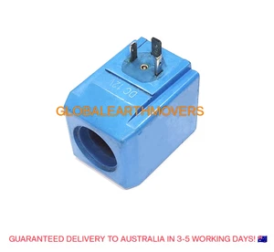 JCB BACKHOE - GENUINE VICKERS EATON SOLENOID COIL 3 PIN (PART NO. 25/103001) - Picture 1 of 7