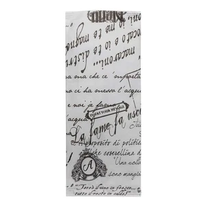 Vintage Papier Besteckbeutel 125 Teile mit Serviette Infaser für Restaurant - Bild 1 von 4