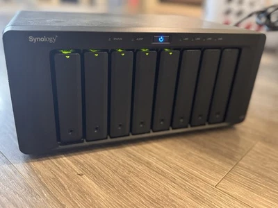 Synology DS1817 8-Bay Desktop NAS DiskStation 24TB [2x6TB 3x4TB]Seagate IronWolf - Image 1 of 4