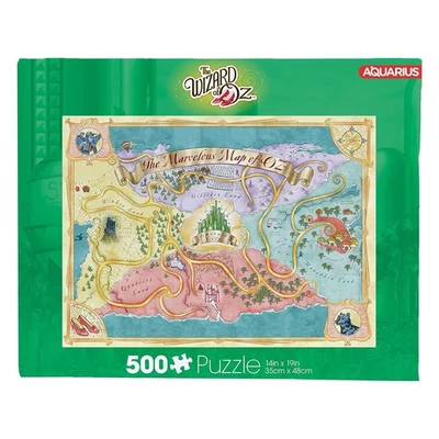 The Wizard Of Oz Map 500 Piece Jigsaw Puzzle - Image 1 of 4
