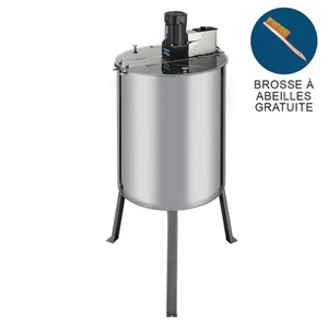 Extracteur Electrique de Miel 4 Cadres Abeilles Apiculture Brosse Gratis - Photo 1/9
