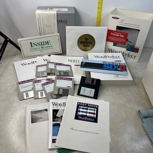 WordPerfect 6.0a für Windows CD-ROM Neu Versiegelt 1993 Vintage Software DOS - Bild 1 von 14
