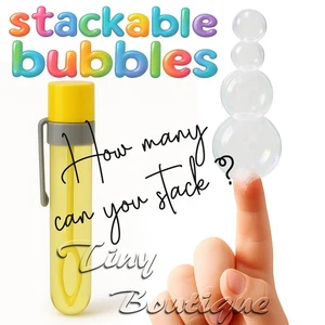 Magic Touchable Atrapable Apilable Burbujas Fiesta Botín Bolsa Relleno Juguete - Imagen 1 de 5