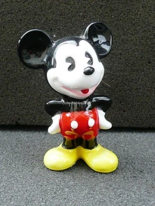 Vintage Walt Disney Micky Mouse Porcelain Figurine, Made in Japan - Picture 1 of 1