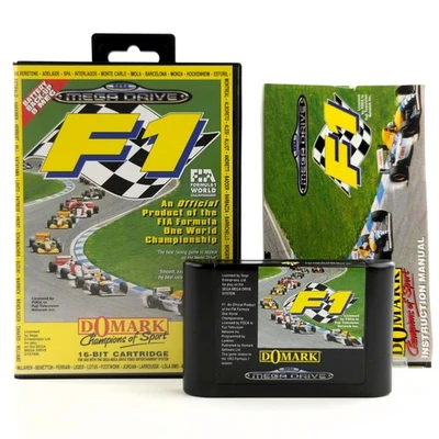 Sega Mega Drive Spiel : F1 FIA Formula One World Championship - MD OVP PAL - Bild 1 von 4