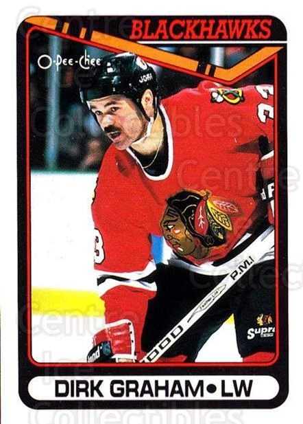 1990-91 O-Pee-Chee #179 Dirk Graham - Image 1 of 1