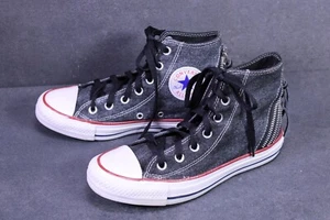 Converse All Star Tri Zip Hi Damen Sneaker Chucks Gr. 37 schwarz Canvas CH2-282 - Bild 1 von 16