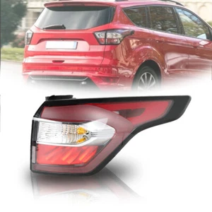 Lámparas de freno de luz trasera para Ford Escape Kuga 2017-2019 rojo lado derecho del pasajero - Imagen 1 de 10