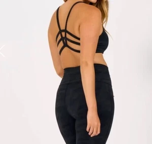 New Vuori Yosemite Bra Black Camo Large - Picture 1 of 8
