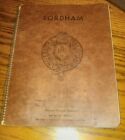 Vintage Fordham University Notebook Metal Spiral No. 816-CM