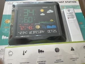Sealed. New. S84107 La Crosse Technology Wireless Color Weather Station - Picture 1 of 3