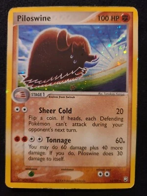 Pokemon Piloswine Holo EX Team Rocket Returns 13/109 Near Mint NM - Image 1 of 2