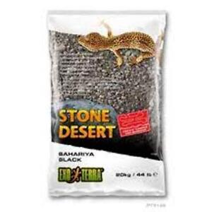 Exo Terra Stone Desert Substrate - Bahariya Black -11 lbs.