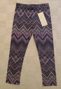 NWT Gymboree XS - Size 4 Girl’s Striped Cotton Blend Leggings - Picture 1 of 4