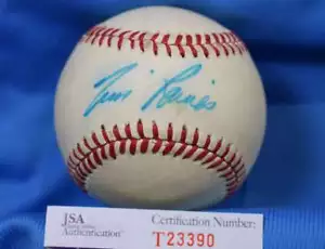 Tim Raines Signed Jsa Feeney National League Baseball Authentic Autographed - Picture 1 of 2