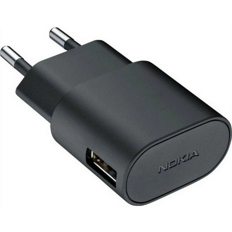NOKIA CARICABATTERIE USB AC-50E NERO PER NOKIA 8.3 5G 5.3 - Immagine 1 di 1