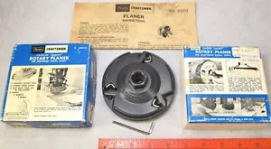Cepilladora rotativa Sears Craftsman Tools 29513, caja original con llave Allen - Imagen 1 de 8