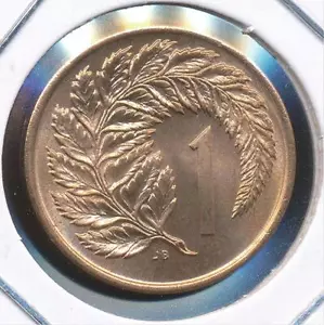 Nueva Zelanda 1967 One Cent 1c Elizabeth II - Elección Sin Circular - Imagen 1 de 3