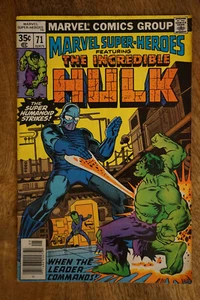 Marvel Super-Heroes #71 feat. Incredible Hulk | Marvel Comics 1977 - Bild 1 von 8