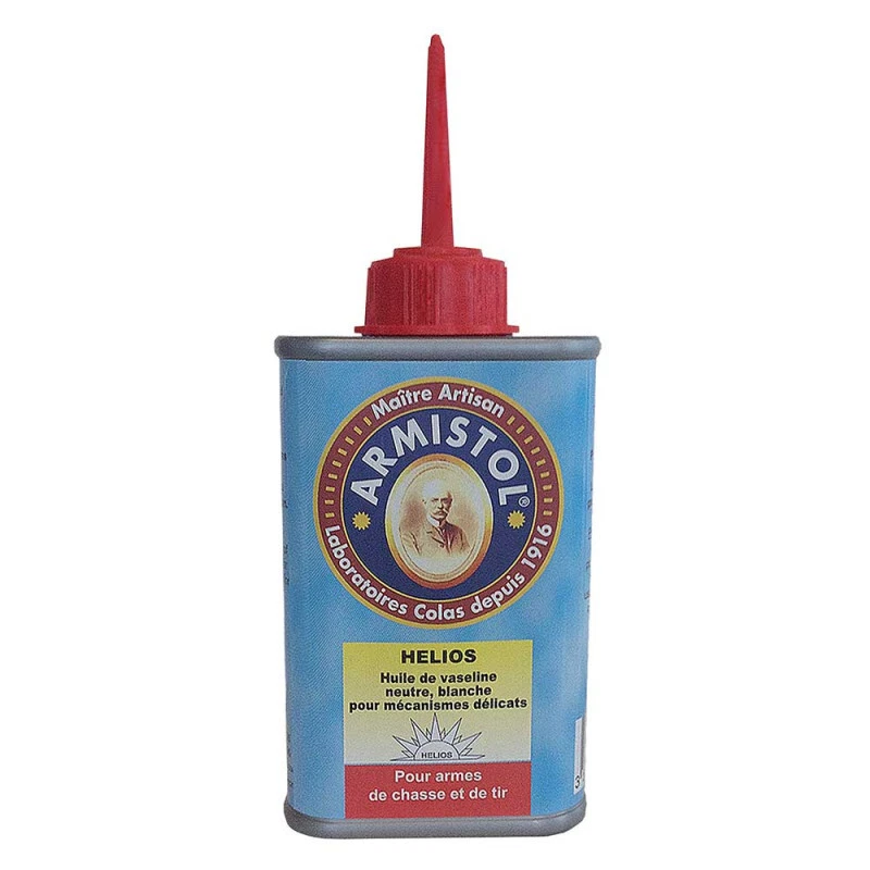 HUILE HELIOS BURETTE 120 ML AIRSOFT ARMEE TIR SPORTIF MILITAIRE GENDARME CHASSE