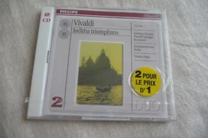 VIVALDI 2CD NEUF JUDITHA TRIUMPHANS FINNILA AMELING KAMMERORCHESTER BERLIN NEGRI - Imagen 1 de 2