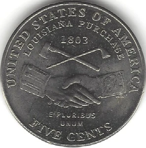 2004-05-D, Set of 4 different, Jefferson Westward Nickels,  (US COIN, MONEY) A - Picture 1 of 8