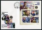 NIGER 2022 105th BIRTH ANNIVERSARY OF JOHN F. KENNEDY SHEET FIRST DAY COVER