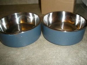 Lote de 2 NUEVAS Botas y Tazones de Cebada Melamina para Perros Pequeños - Imagen 1 de 4