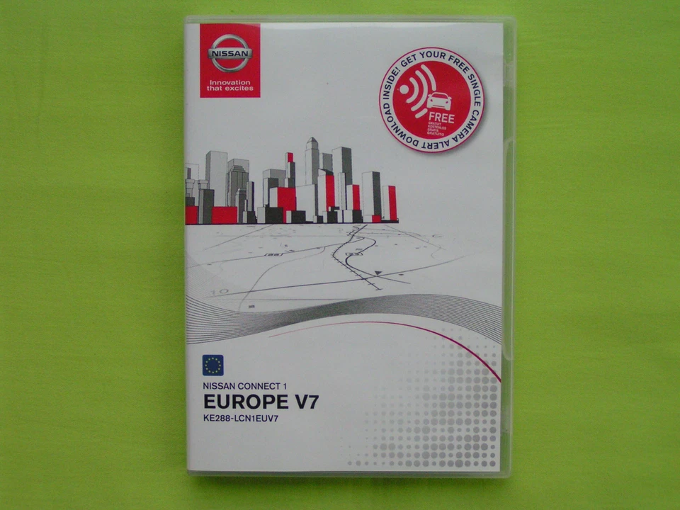 SD CARD NAVIGATION NISSAN CONNECT 1 LCN1 EUROPA V7 2016 QASHQAI JUKE NOTE MICRA - Bild 1 von 4