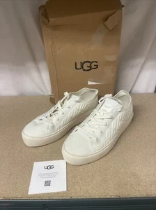 Women’s Ugg Trainers Uk 8 New Read First White Free Postage - Imagen 1 de 18