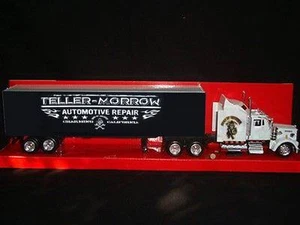 Sons of Anarchy Kenworth W900 Rig Tribute Motorcycle truck 1/43 - Picture 1 of 1