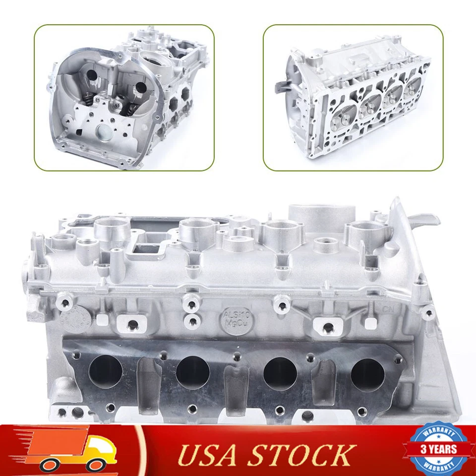 Engine Cylinder Head with Valves  For Volkswagen Tiguan CC Eos Beetle - Image 1 of 4