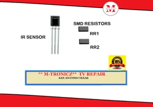 REPAIR KIT FOR  VIZIO IR SENSOR   BOARD#   3637-0022-0189 (0171-1671-0892) - Picture 1 of 1