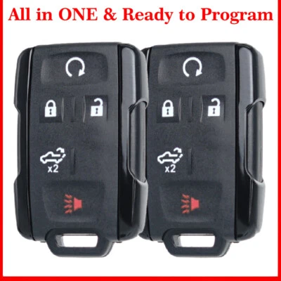 2 For 2019 2020 2021 Chevy Silverado 1500 2500 3500 Remote Key Fob M3N-32337200 - Image 1 of 4