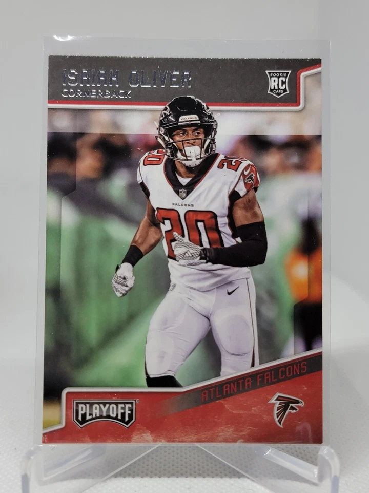 2018 Playoff Isaiah Oliver #259 Rc Falcons B9B - Image 1 of 1