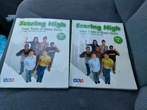 SRA Scoring High Iowa Tests of Basic Skills Book 7 SET Student Teacher Edition - Picture 1 of 1