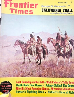 FRONTIER TIMES Magazine January 1966 Last Roundup Chinatown Fighting Rees - Image 1 of 4