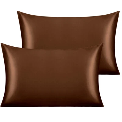 Satin Toddler Pillowcase 2 Pack Various Colors 14 x 20 Inches - Image 1 of 4