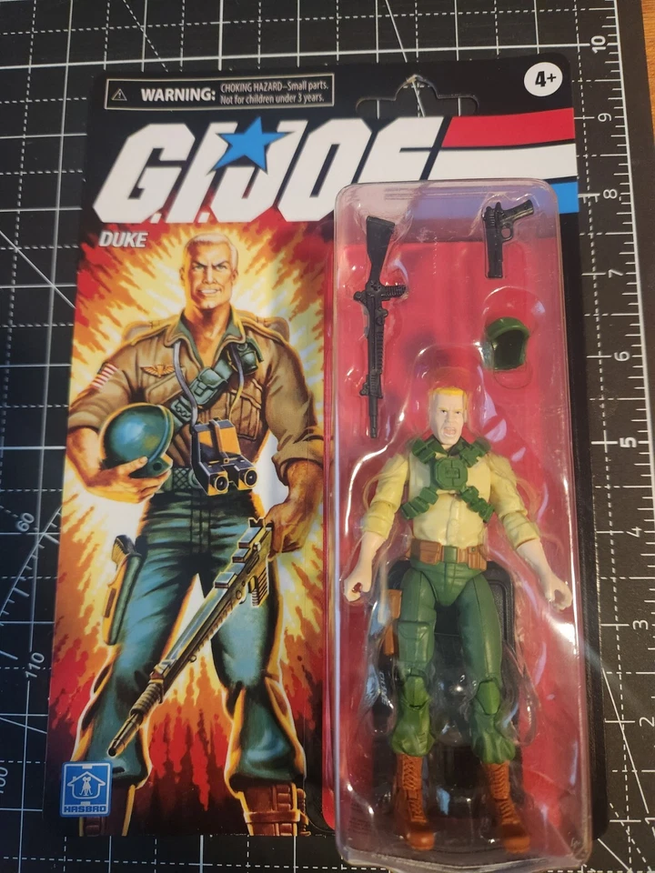 GI Joe Retro Collection DUKE Walmart Hasbro 3.75" Inch Action Figure