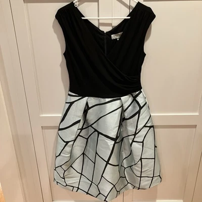 Vestido Rickie Freeman TERI JON, Talla 10, Formal, Vacaciones, Fiesta, ¡Impresionante! Foto 1 de 4