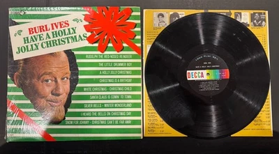 Burl Ives Have A Holly Jolly Christmas LP Vinyl MCA 15002 Stereo Half In Shrink - Image 1 of 4